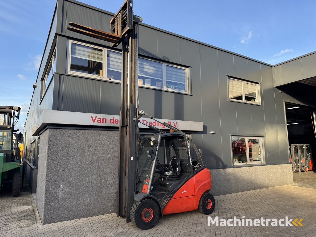 Linde H30T Duplo 450 Sideshift / Vorkversteller LPG 2003