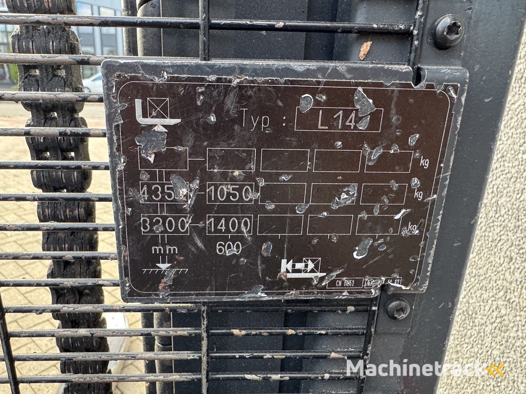 Linde L14 stapelaar 2019