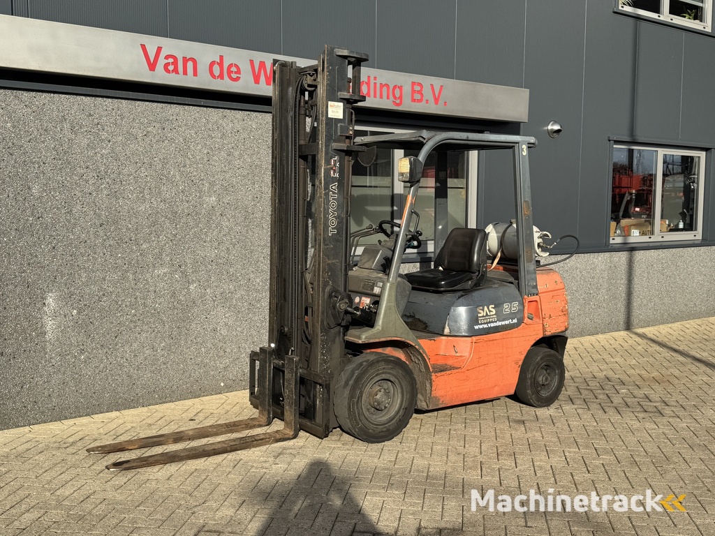 Toyota 42-7FGF25 duplo 400 3e / 4e Functie LPG 2001