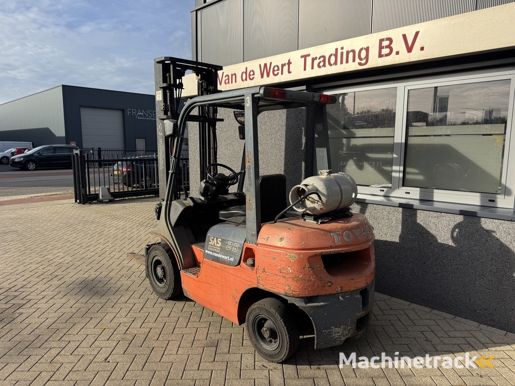 Toyota 42-7FGF25 duplo 400 3e / 4e Functie LPG 2001