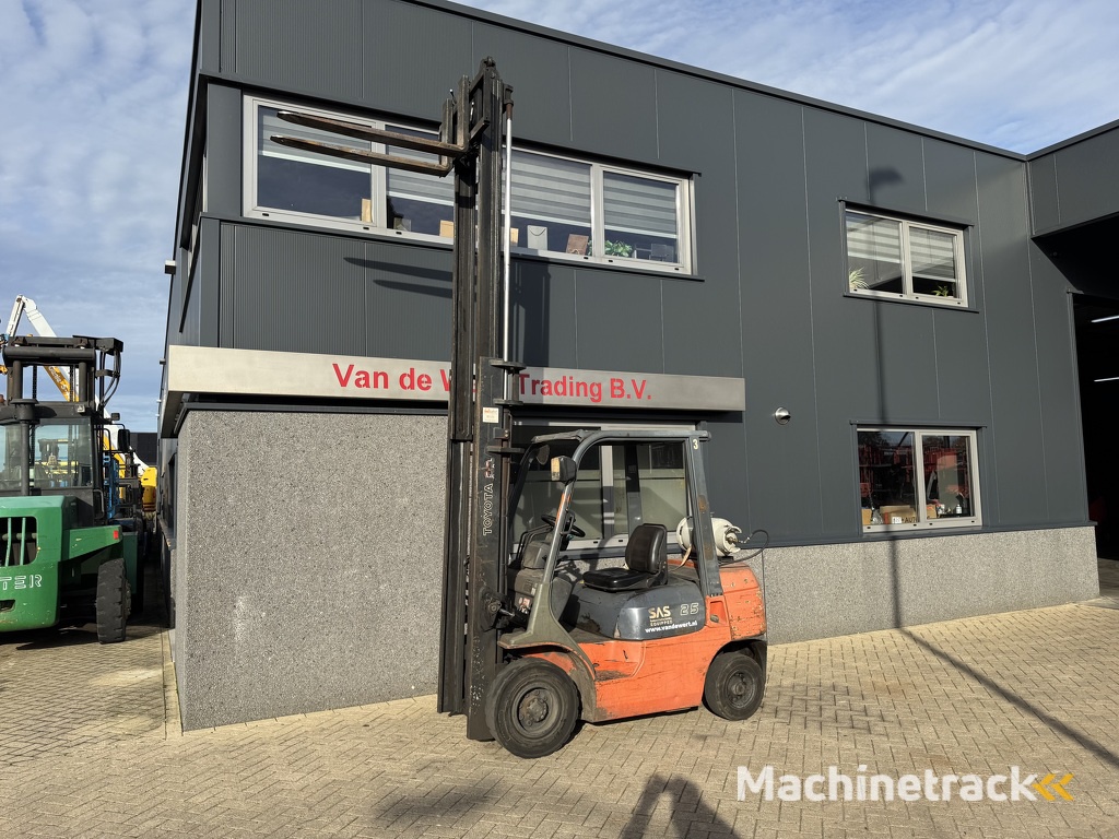 Toyota 42-7FGF25 duplo 400 3e / 4e Functie LPG 2001