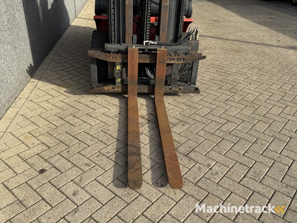 Linde H25D-02 Triplo 640 Freelift / Sideshift / 4e functie Diesel 1995