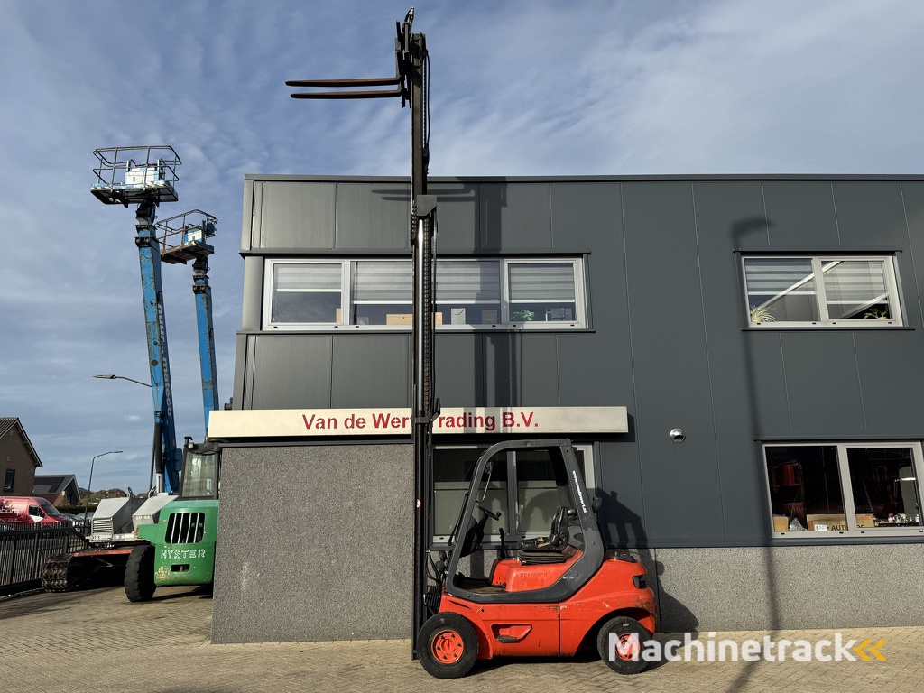 Linde H25D-02 Triplo 640 Freelift / Sideshift / 4e functie Diesel 1995