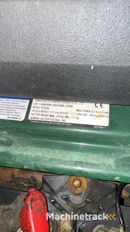 Yamaha Golfkar Golfcar Elektrisch 2 Zits 2016 Inc Lader