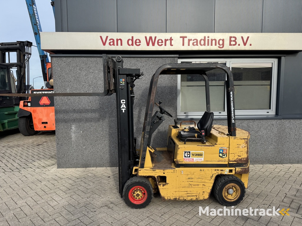 Caterpillar V35D Triplo 430 Freelift / Sideshift Diesel