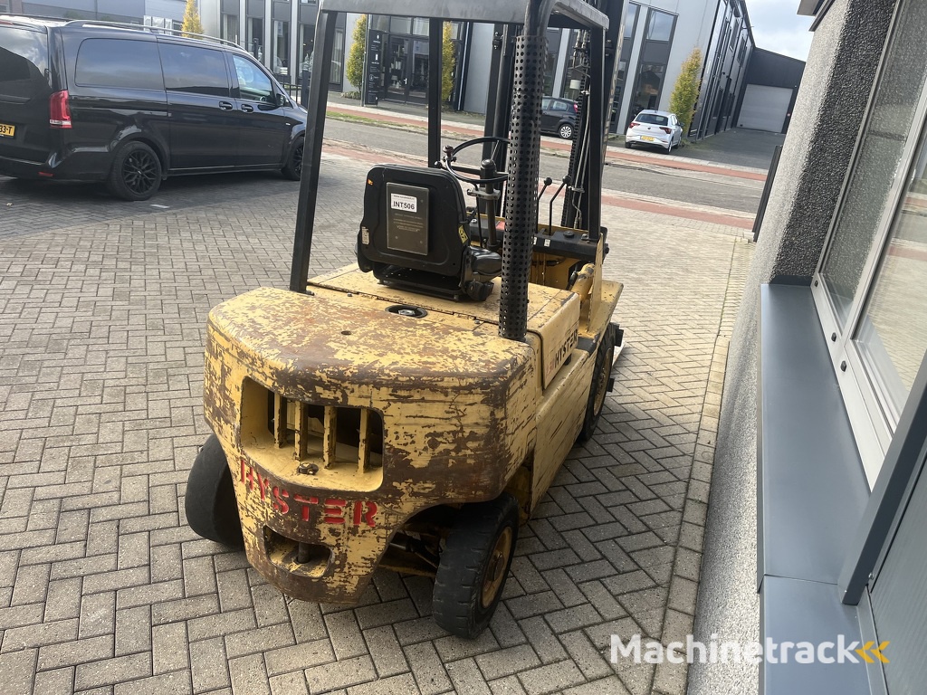 heftruck forklift HYSTER H2.50XL duplo355 sideshift ISUZU DIESEL