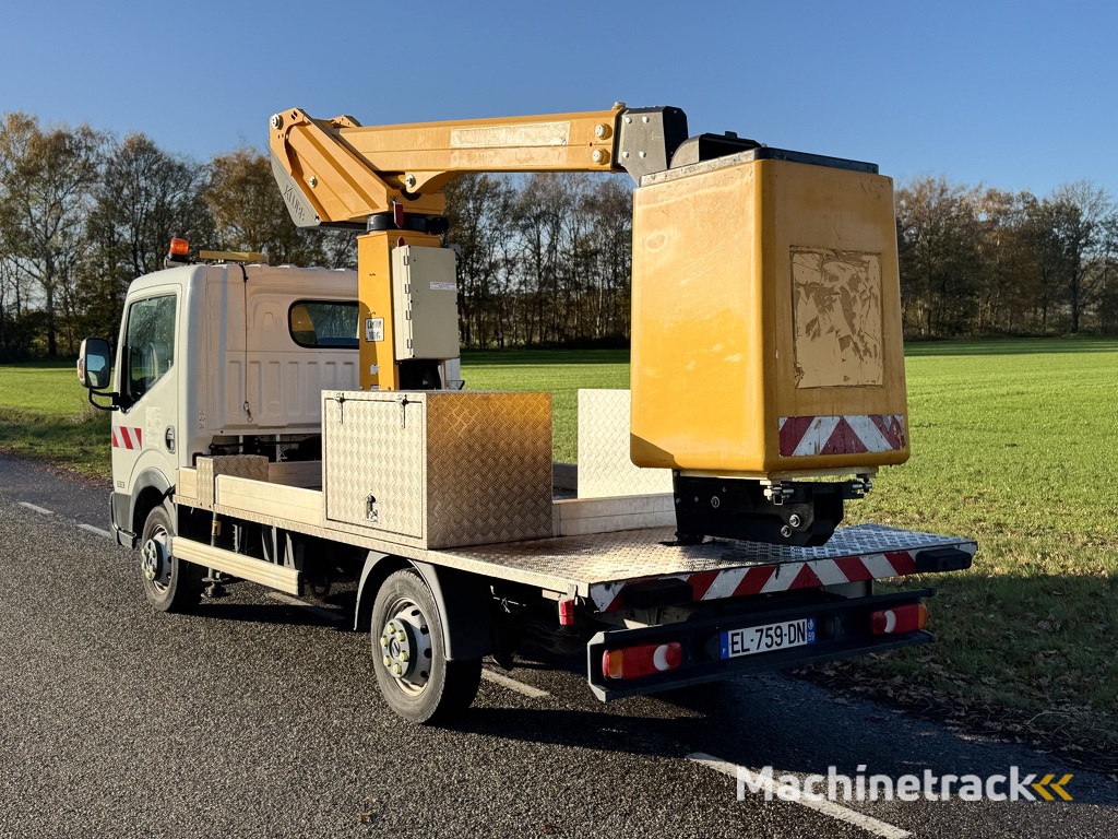 Nissan Cabstar KLUBB K26 Arbeitsbuhne Autohoogwerker 11.8mtr werkhoogte 2017 29dkm 1630uur