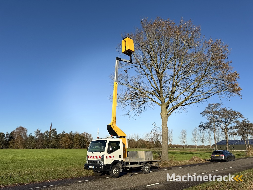Nissan Cabstar KLUBB K26 Arbeitsbuhne Autohoogwerker 11.8mtr werkhoogte 2017 29dkm 1630uur
