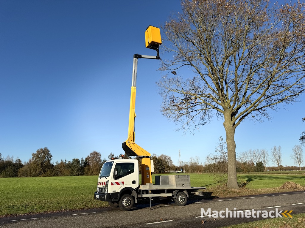 Nissan Cabstar KLUBB K26 Arbeitsbuhne Autohoogwerker 11.8mtr werkhoogte 2017 29dkm 1630uur