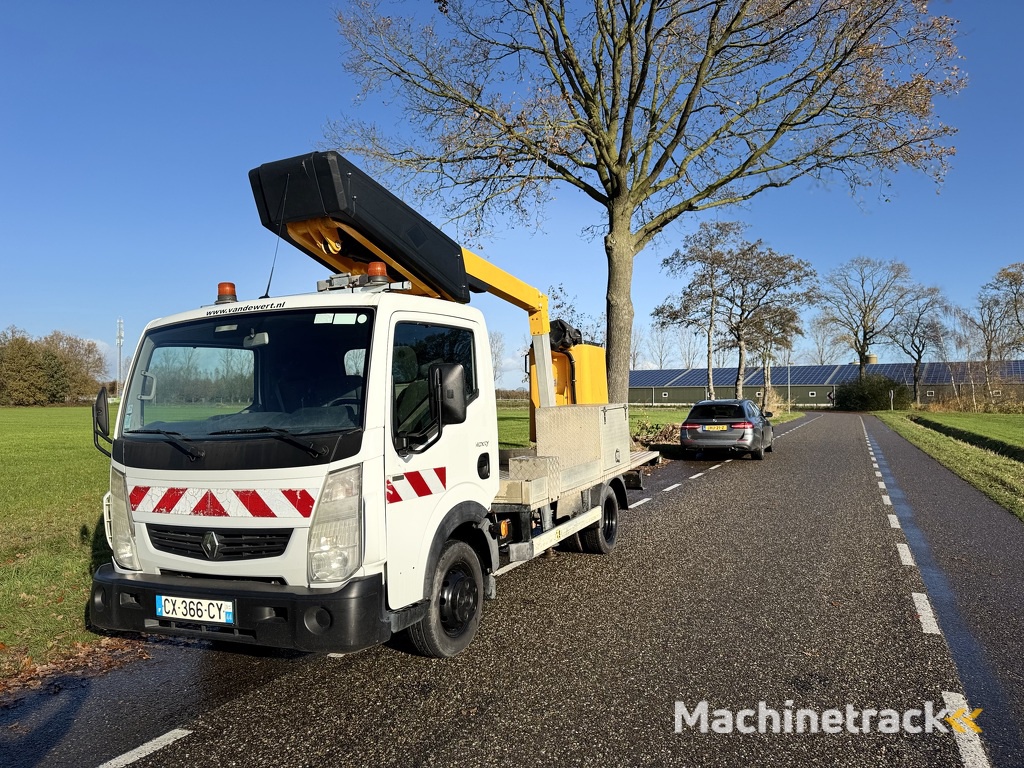 Renault Maxity  Arbeitsbuhne Autohoogwerker 11mtr werkhoogte 2013 67dkm 2400uur