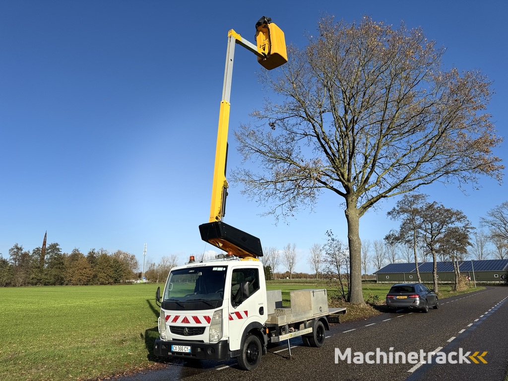 Renault Maxity  Arbeitsbuhne Autohoogwerker 11mtr werkhoogte 2013 67dkm 2400uur