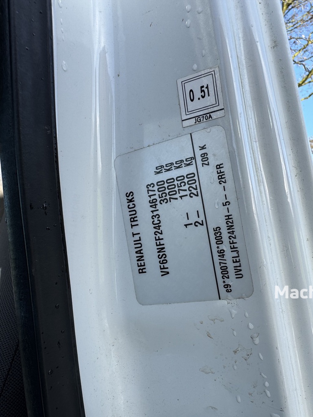 Renault Maxity  Arbeitsbuhne Autohoogwerker 11mtr werkhoogte 2013 67dkm 2400uur