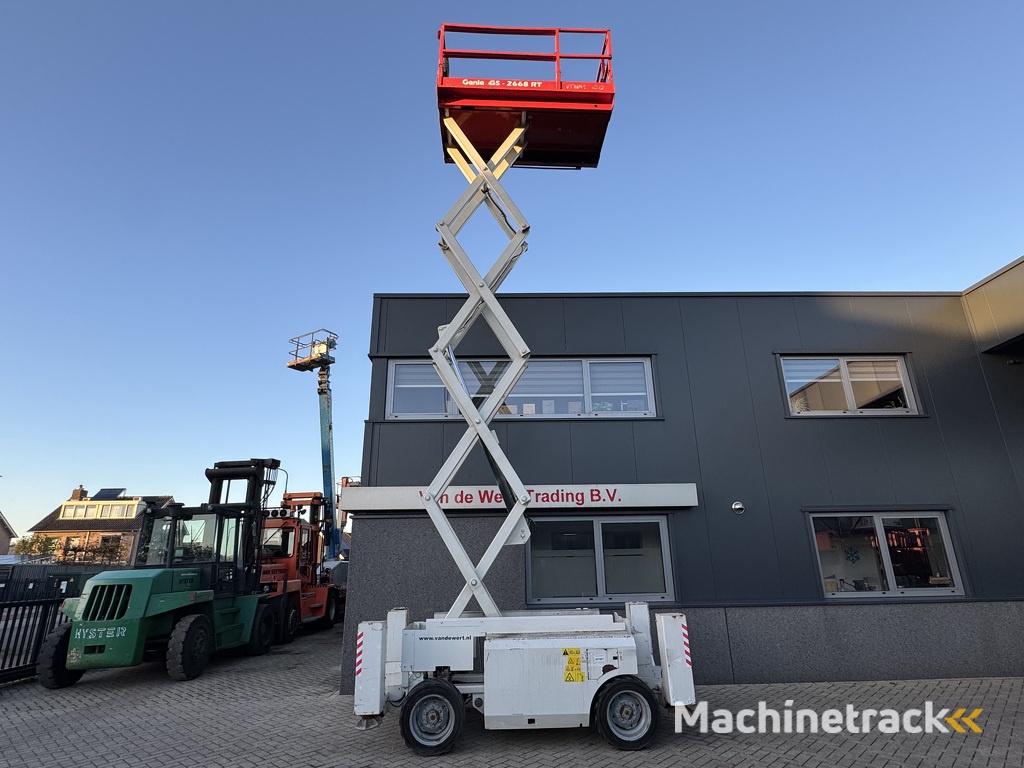 GENIE GS 2668 RT  Hoogwerker / Arbeitsbuhne 10mtr werkhoogte 4x4 kubota DIESEL 2010