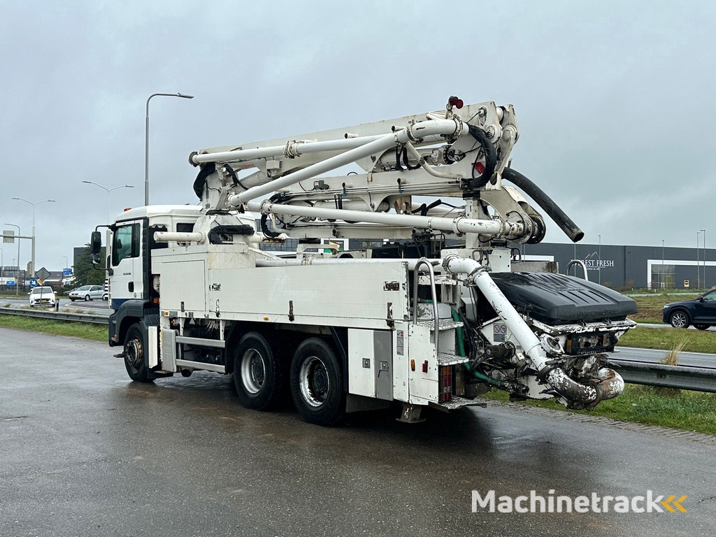 MAN TGA 26.360 6x4 with Putzmeister BSF24-4.16 24m Concrete Pump