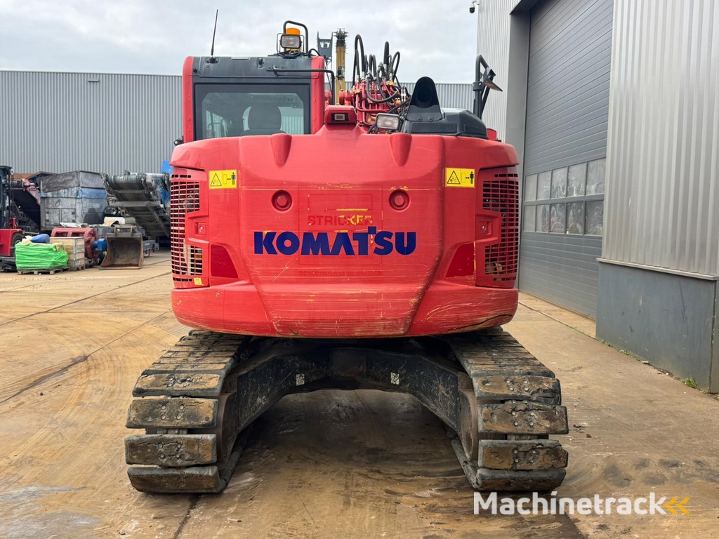 Komatsu PC138US - Tripple boom + blade