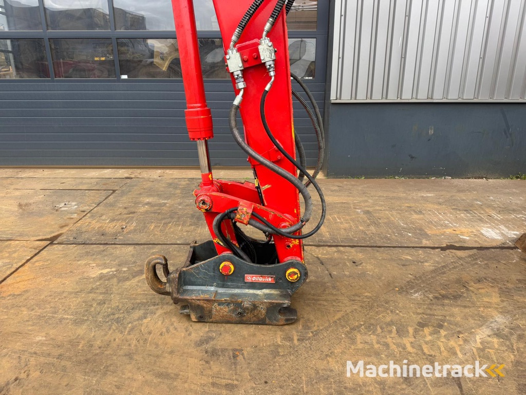 Komatsu PC138US - Tripple boom + blade