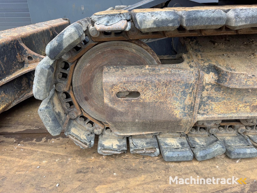 Komatsu PC138US - Tripple boom + blade