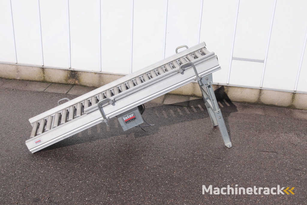 Inter system aangedreven rollenbaan 180 x 30 cm