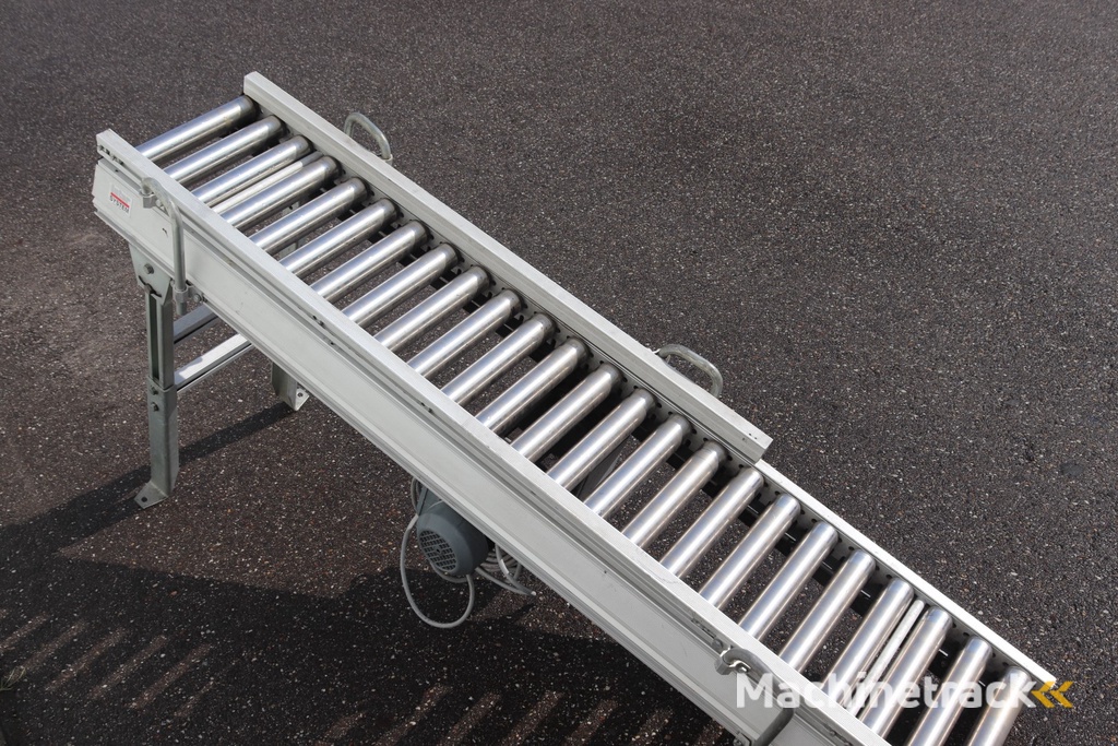 Inter system aangedreven rollenbaan 180 x 30 cm