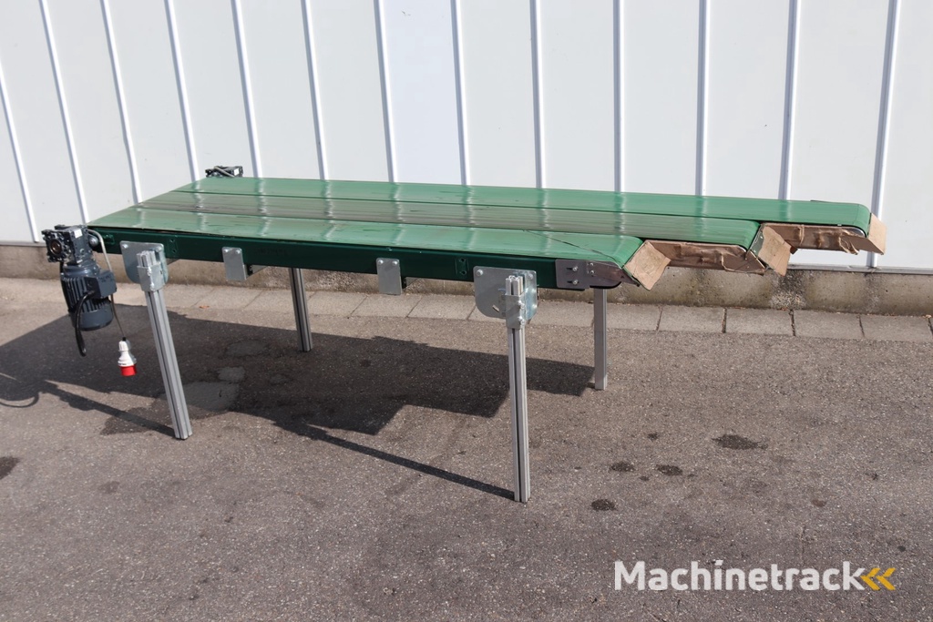 Bogaerts triple lane conveyor