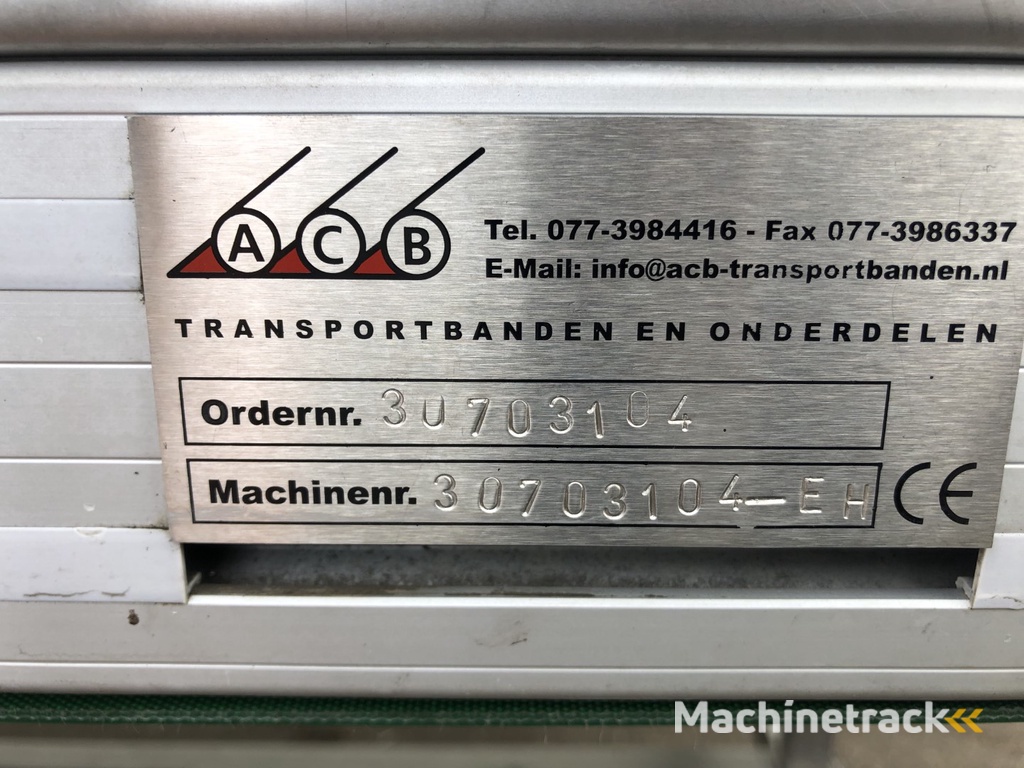 ACB transportband 2x 360 x 60 cm