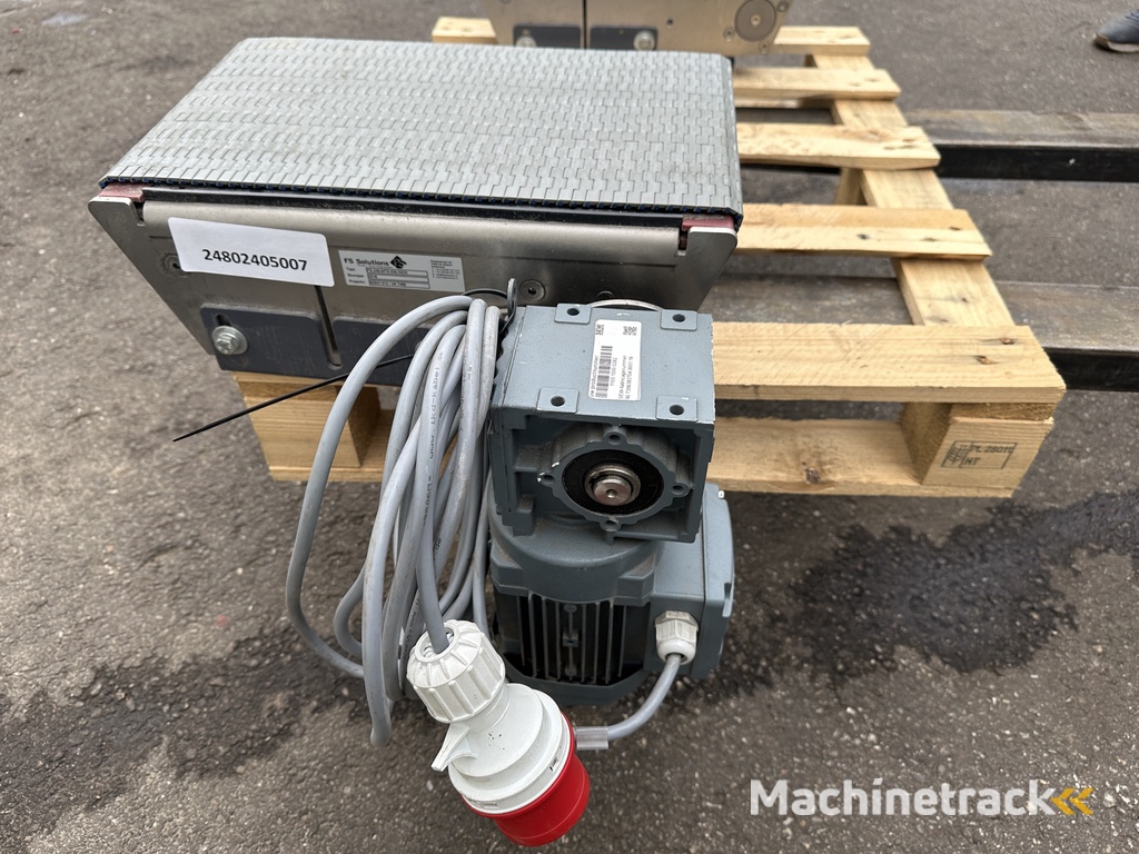 FS solutions FS-240-MTS-030.Inox transportband 40 x 23 cm