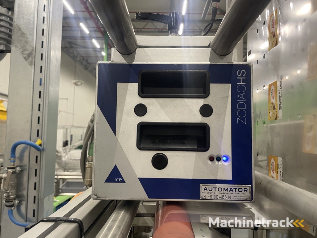 G. Mondini E 350 VG top seal verpakkingsmachine met ontnester