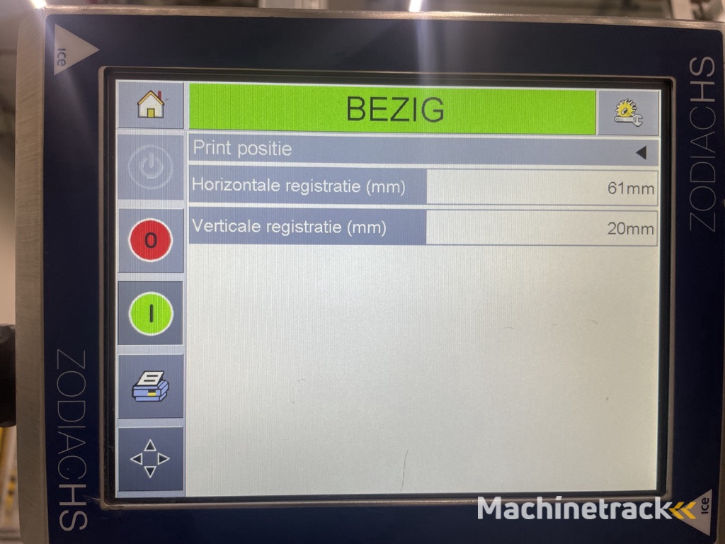 G. Mondini E 350 VG top seal verpakkingsmachine met ontnester