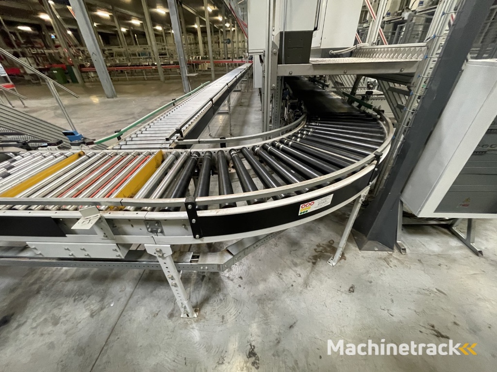 Sorma PAL 108D palletiser installation with 3 palletisers