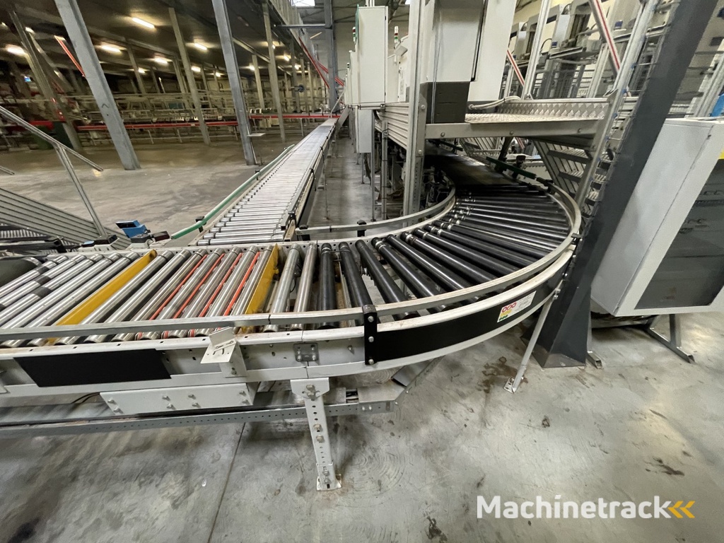 Sorma PAL 108D palletiser installation with 3 palletisers