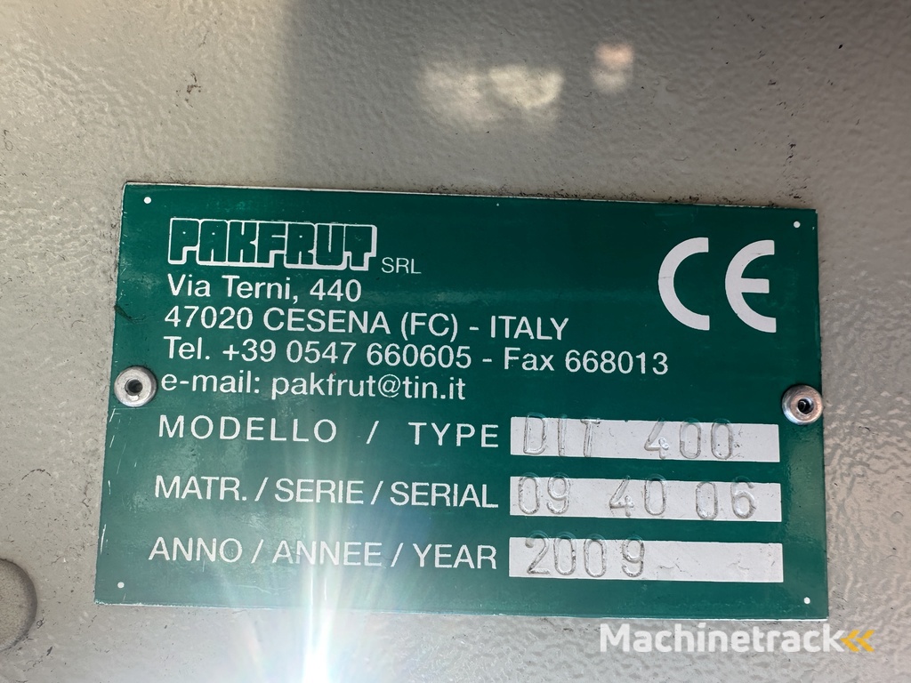 Pakfrut DIT400 ontnester