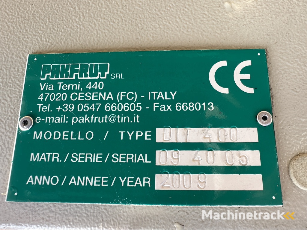 Pakfrut DIT400 ontnester