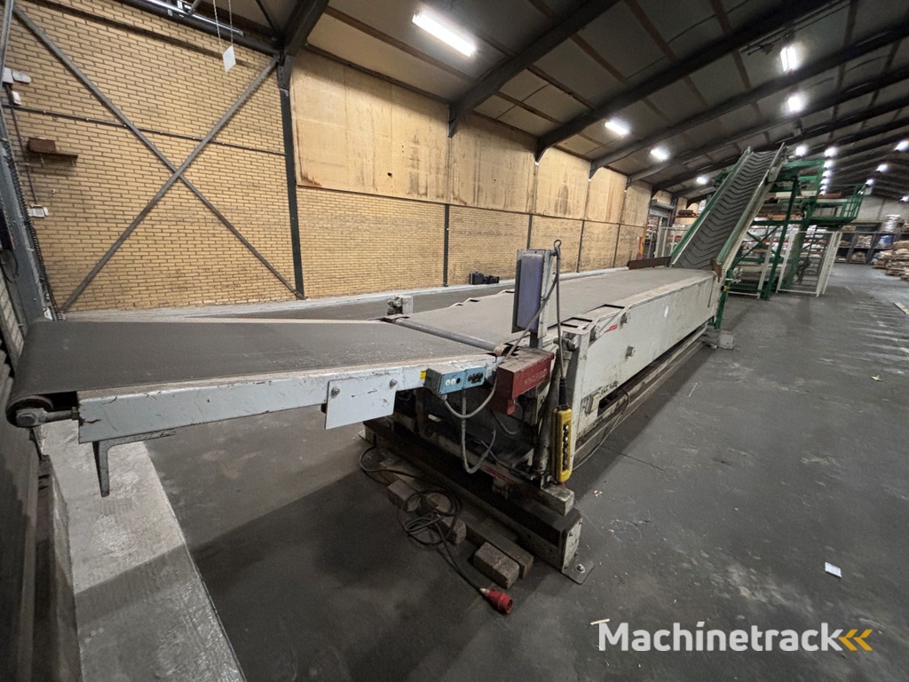 Newland conveyors MTC3X Teleskopförderer zum Be- und Entladen von Containern