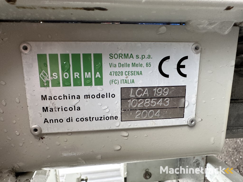 Sorma kettingtransporteur 62,5 cm x 25 cm