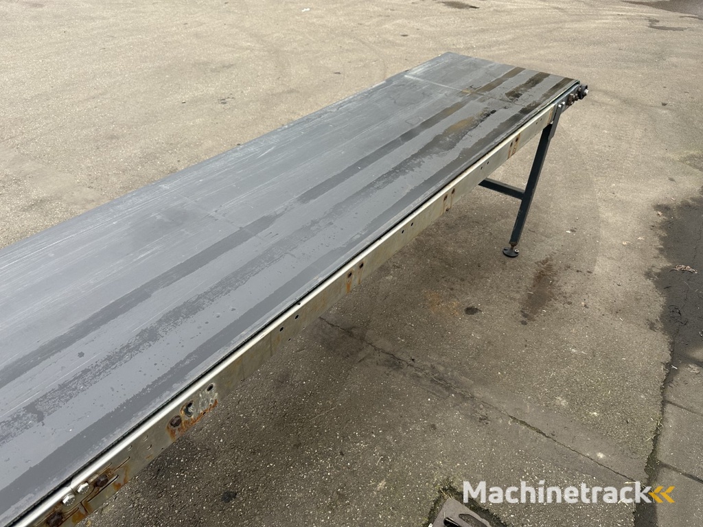 ZTI mechatronics Förderband Edelstahl 1130 x 70 cm