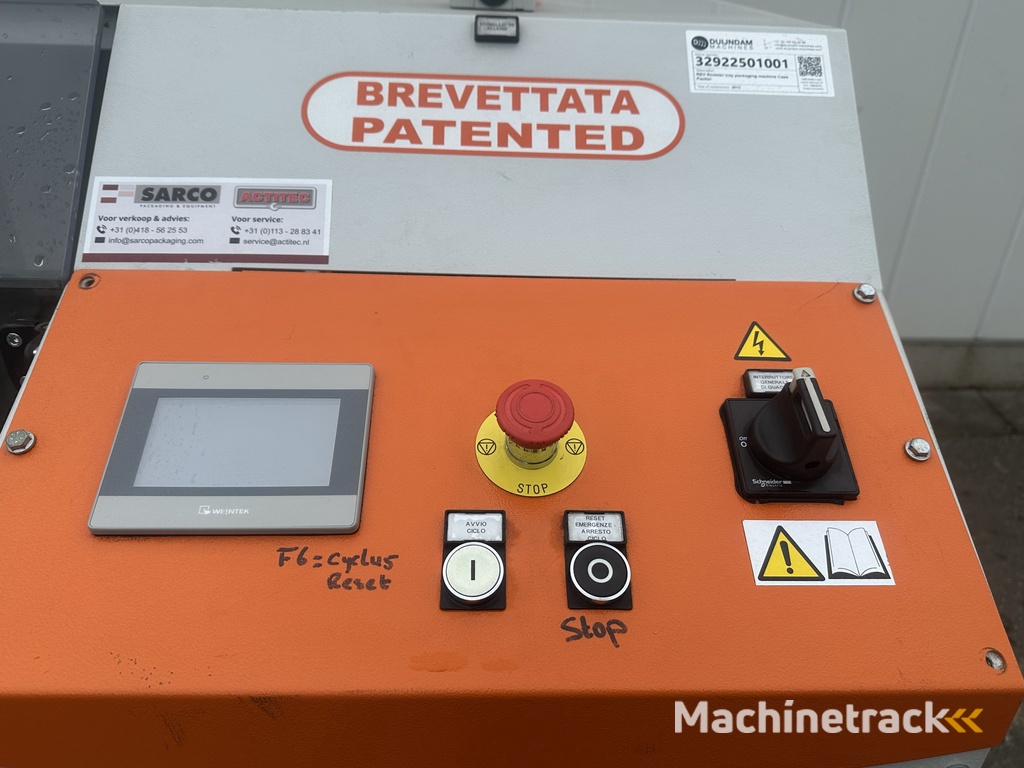 Rev Packaging Solutions REV Rooster dozen vuller Case Packer