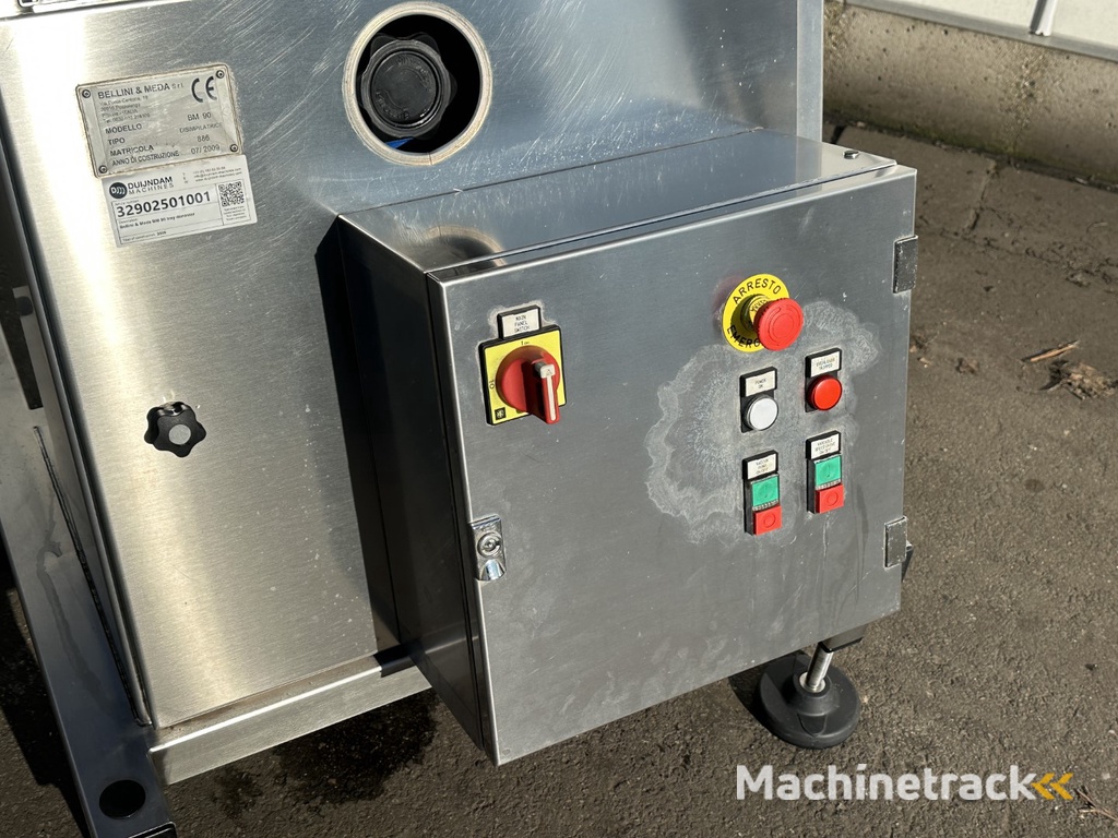 BM 90 ontnester voor driehoekige trays