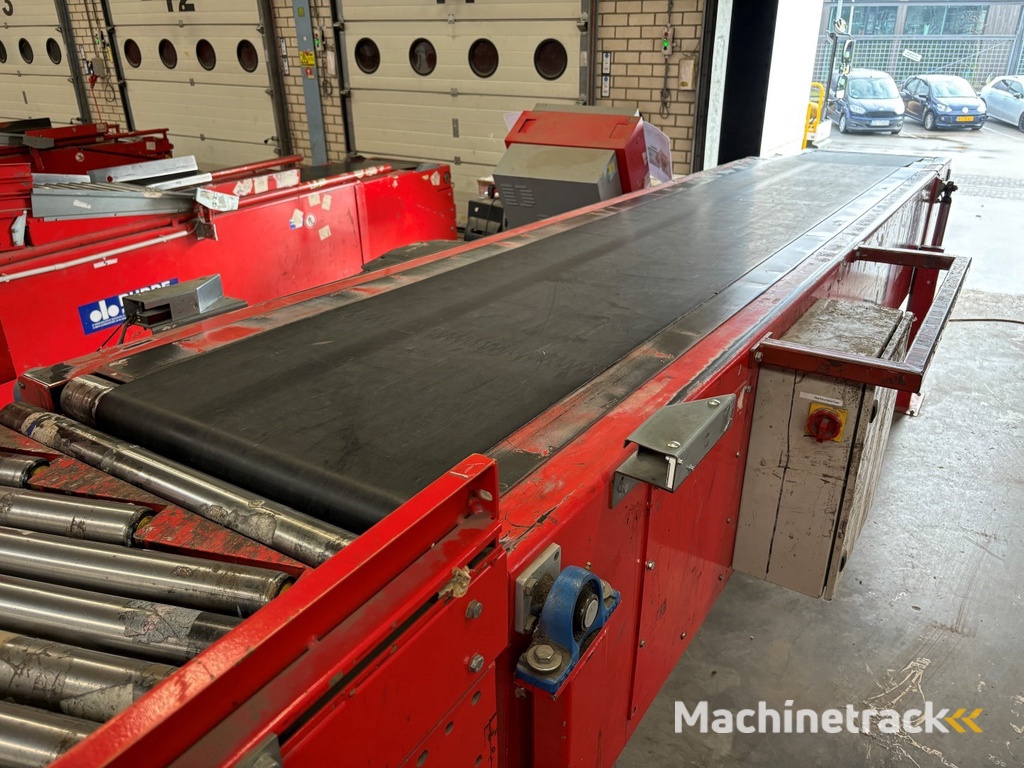 Budde Förderband Teleskopförderer zum Be- und Entladen von Containern 500 bis 1150 cm