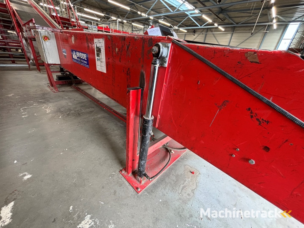 Budde Förderband Teleskopförderer zum Be- und Entladen von Containern 500 bis 1150 cm