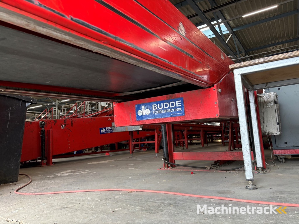 Budde Förderband Teleskopförderer zum Be- und Entladen von Containern 500 bis 1150 cm