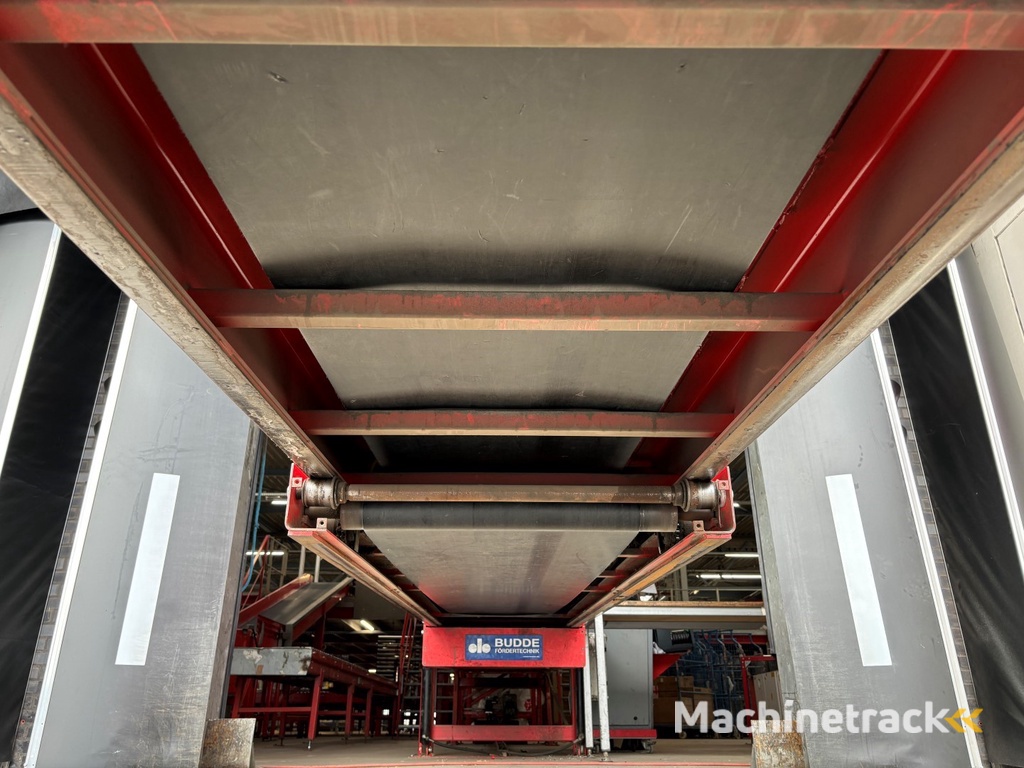Budde Förderband Teleskopförderer zum Be- und Entladen von Containern 500 bis 1150 cm