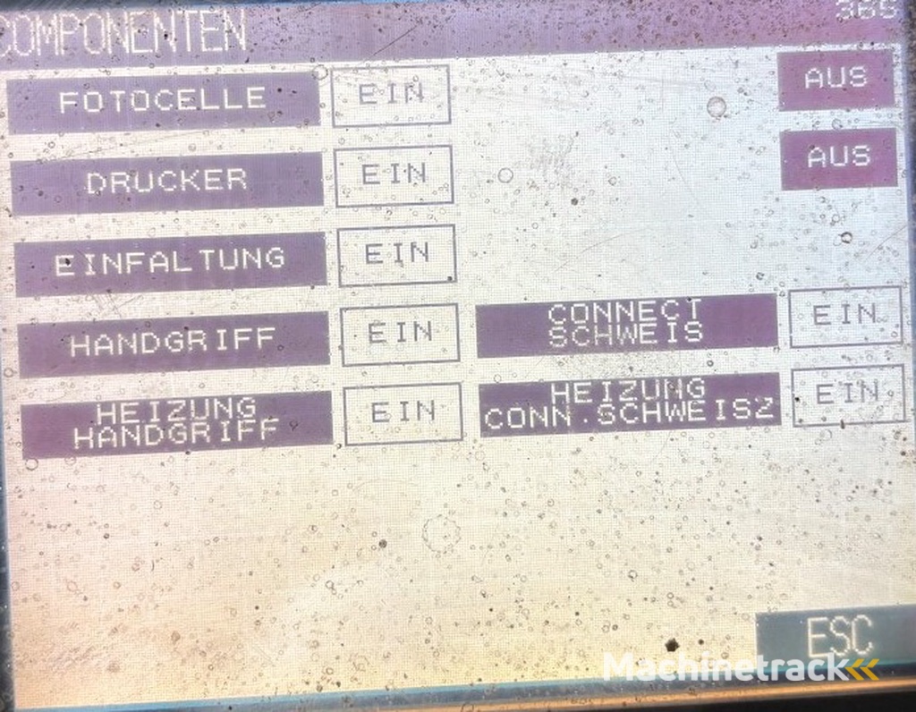 Jasa J350 QP Verticale Form-Fill-Seal (VFFS) verpakkingsmachine 2003