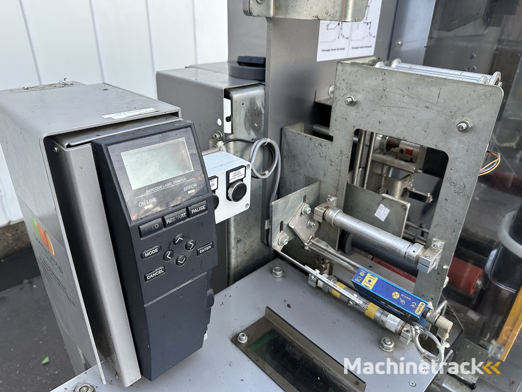 Sorma BRS-134 vertical packaging machine for Girsac, Sormapack and Sormabag