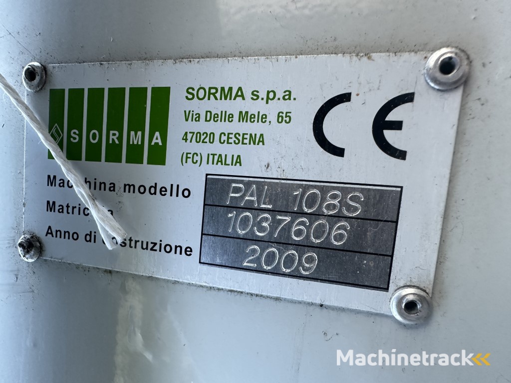 Sorma Pal 108S palletiseerder
