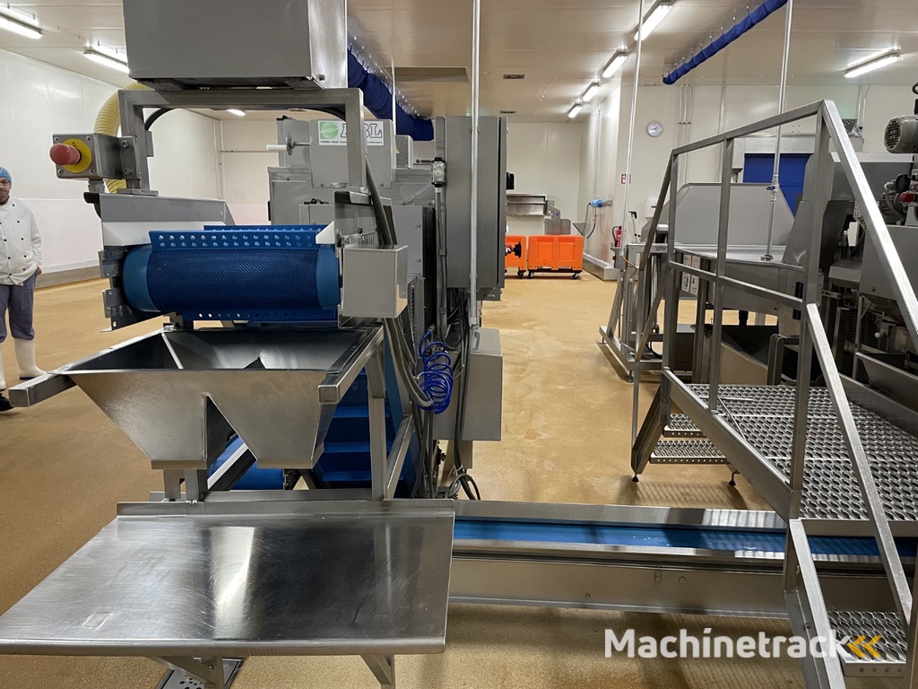 ABL GTF Schneidemaschine für Ananas, Melone und Papaya