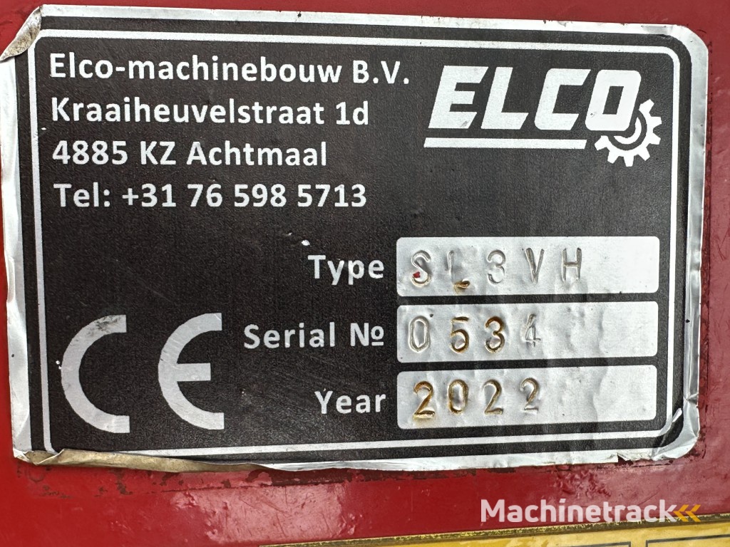 Elco SL3VH schudlichter 135 cm Jaar: 2022 Zo goed als nieuw