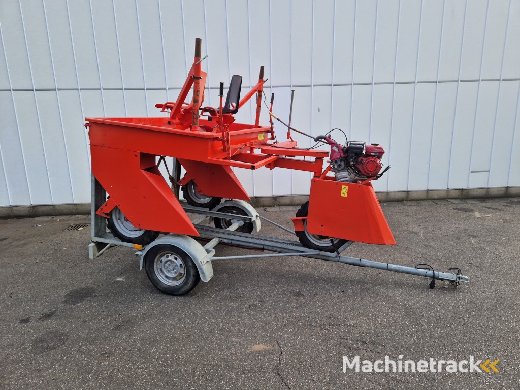 Structural selectiewagen met transport-aanhangwagen