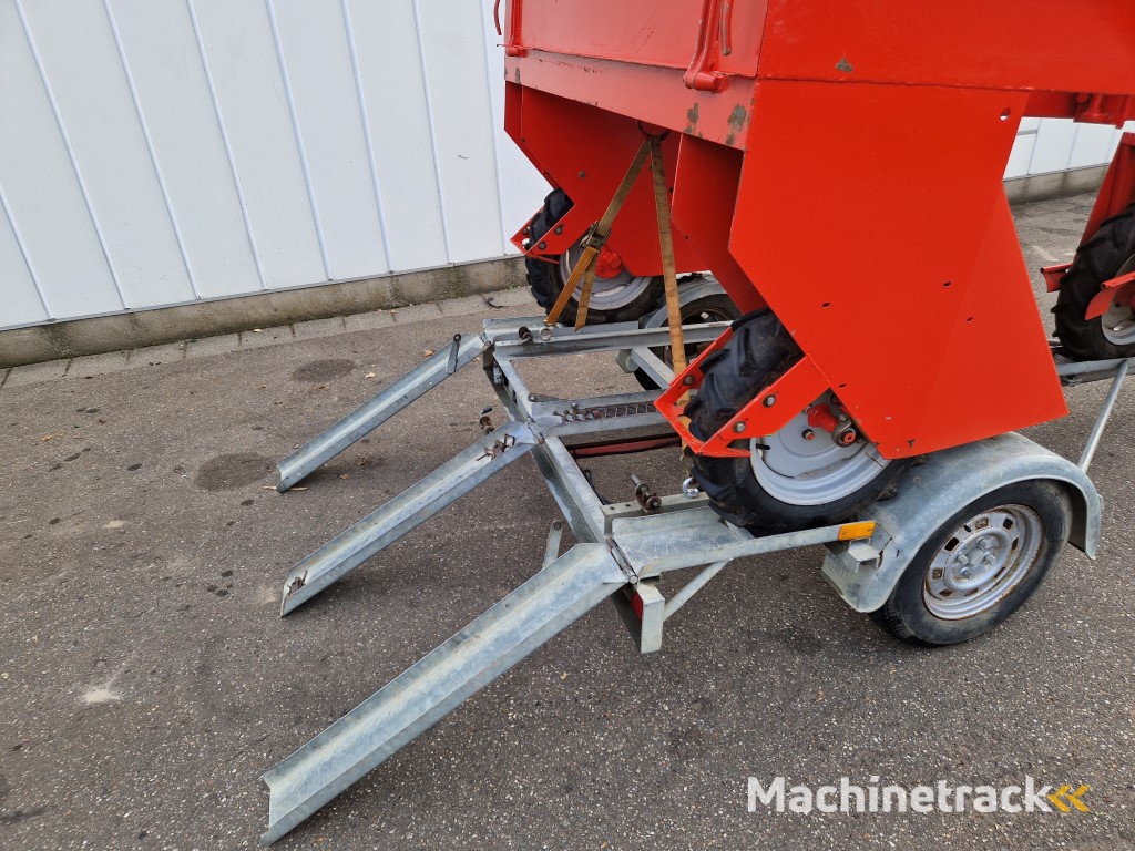 Structural selectiewagen met transport-aanhangwagen