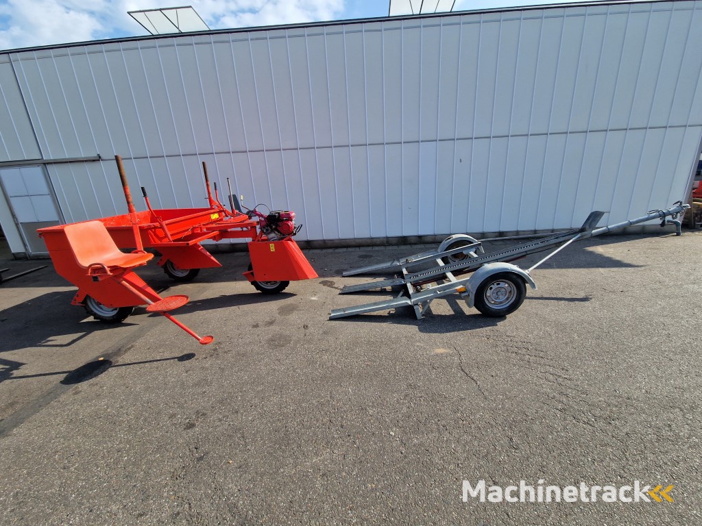 Structural selectiewagen met transport-aanhangwagen