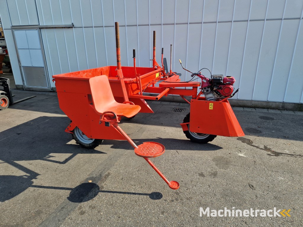 Structural selectiewagen met transport-aanhangwagen